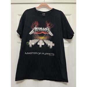 Metallica Master Of Puppets T Shirt Men's Large 2017